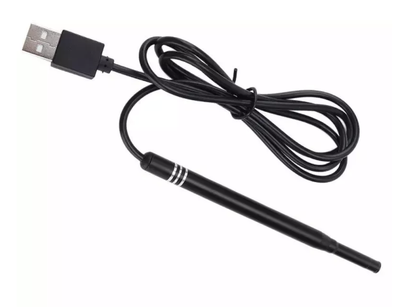 Camera Endoscopica Pentru Inspecite Ureche Nas Piele 6 LED Incarcare USB Cu Dipslay Inclus de 4 3 Inch